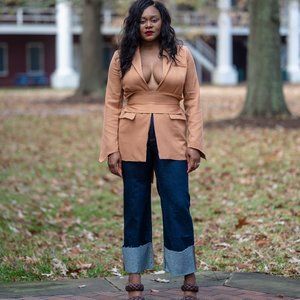 Belted Blazer